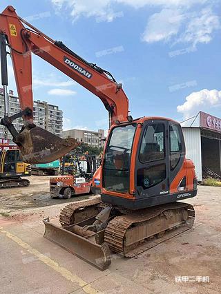 湖南-株洲市二手斗山DX75E-9C挖掘机实拍照片