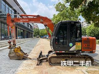 芜湖日立ZX60-5A挖掘机实拍图片