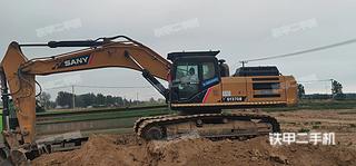 山东-菏泽市二手三一重工SY375H挖掘机实拍照片