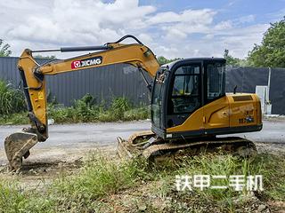 安徽-池州市二手徐工XE75DA挖掘机实拍照片