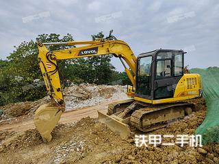 四川-绵阳市二手雷沃重工FR80E挖掘机实拍照片