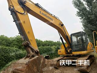 山东-莱芜市二手柳工CLG920E挖掘机实拍照片
