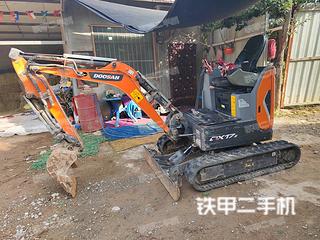 陕西-西安市二手斗山DX17z挖掘机实拍照片