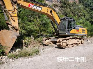 四川-甘孜藏族自治州二手徐工XE380DK挖掘机实拍照片
