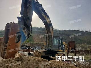 安徽-安庆市二手卡特彼勒349D2L液压挖掘机实拍照片