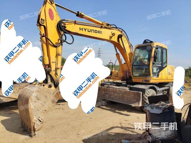 现代R130W-5挖掘机