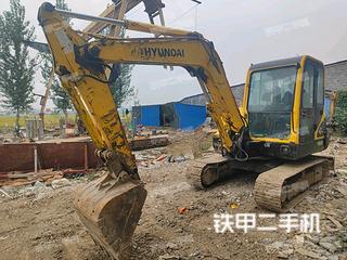 江苏-徐州市二手现代R60-7挖掘机实拍照片