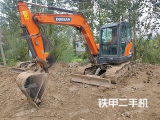 徐州斗山DX55-9C挖掘机实拍图片