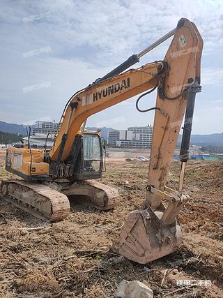 广东-珠海市二手现代R215VS挖掘机实拍照片