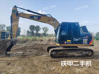 北京-北京市二手卡特彼勒313D挖掘机实拍照片