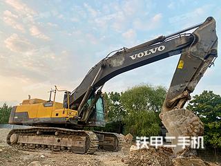 山东-淄博市二手沃尔沃EC480EL挖掘机实拍照片