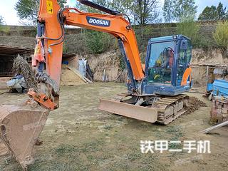 甘肃-兰州市二手斗山DX60E-9CN挖掘机实拍照片