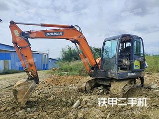 四川-绵阳市二手斗山DH60-7挖掘机实拍照片