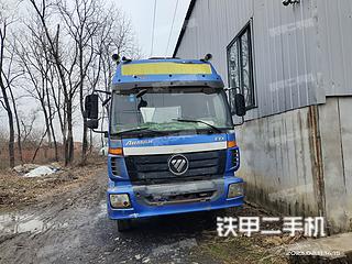 安徽-蚌埠市二手福田欧曼8X4平板运输车实拍照片