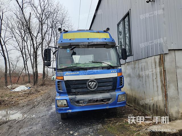 福田欧曼8X4平板运输车