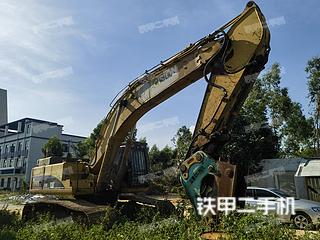 广东-茂名市二手卡特彼勒345CL挖掘机实拍照片