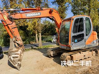 池州斗山DX75挖掘机实拍图片