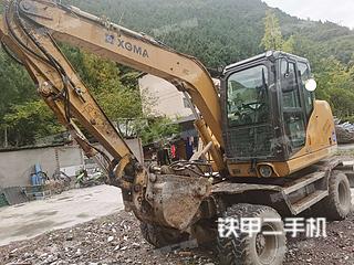 四川-广元市二手厦工XG8075W挖掘机实拍照片