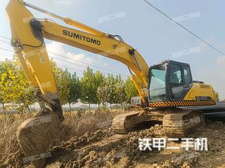 安徽-池州市二手住友SH210-6挖掘机实拍照片