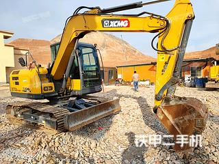 兰州徐工XE75DA挖掘机实拍图片