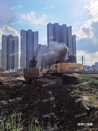 浙江-金华市二手小松PC450-8挖掘机实拍照片