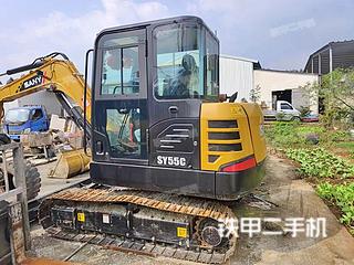 河南-驻马店市二手三一重工SY55C挖掘机实拍照片