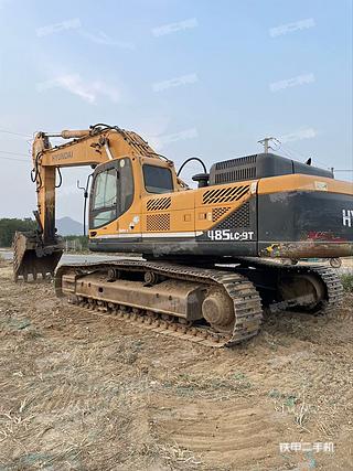 现代R485LC-9T挖掘机实拍图片