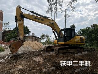 广西-钦州市二手柳工CLG922E挖掘机实拍照片