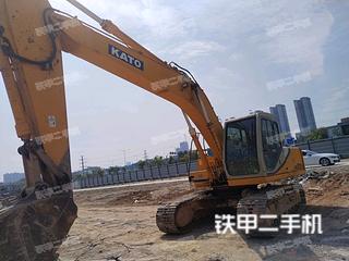广东-惠州市二手加藤HD820III挖掘机实拍照片
