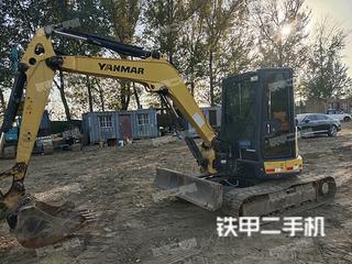 北京-北京市二手洋马Vio55-6B挖掘机实拍照片