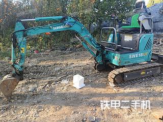 山东-烟台市二手山河智能SWE18U挖掘机实拍照片