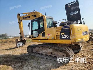 河南-郑州市二手小松PC200-8M0挖掘机实拍照片