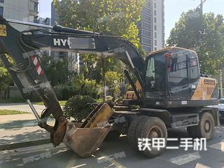 湖南-益阳市二手现代R150WVS挖掘机实拍照片
