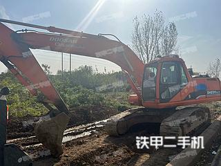 河南-开封市二手斗山DH220LC-7挖掘机实拍照片