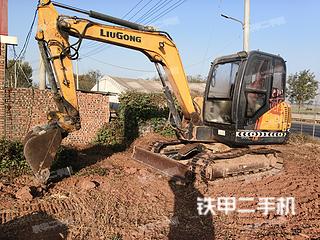 山东-烟台市二手柳工CLG906E挖掘机实拍照片