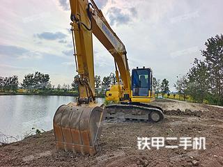 淮南小松PC200-8M0挖掘机实拍图片