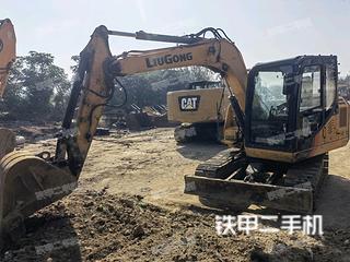 河南-郑州市二手柳工CLG9075E挖掘机实拍照片