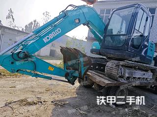 河南-驻马店市二手神钢SK75-8挖掘机实拍照片