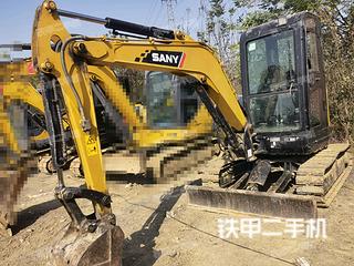 郑州三一重工SY35U挖掘机实拍图片
