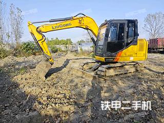 河南-驻马店市二手柳工CLG9075E挖掘机实拍照片