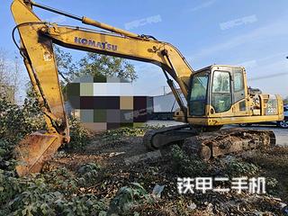 河南-驻马店市二手小松PC220-8挖掘机实拍照片