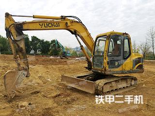 桂林玉柴YC85-8挖掘机实拍图片