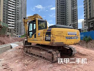 广东-惠州市二手小松PC200-8挖掘机实拍照片