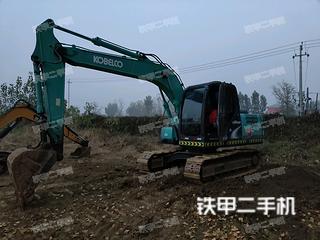 平谷神钢SK130-8挖掘机实拍图片