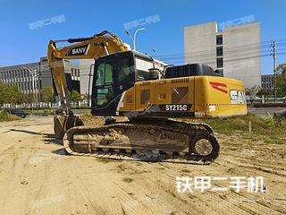 安徽-滁州市二手三一重工SY215C挖掘机实拍照片