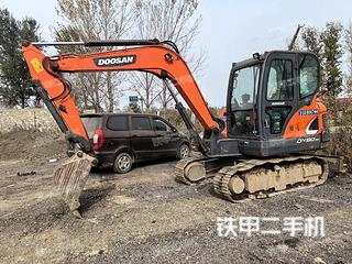 山东-烟台市二手斗山DX55-9C挖掘机实拍照片