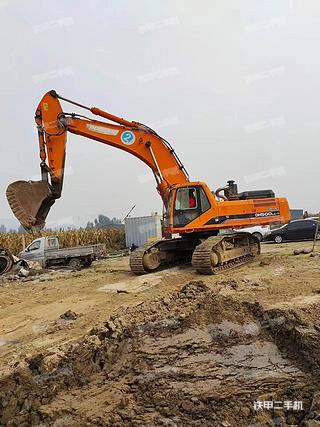 河北-保定市二手斗山DH500LC-7挖掘机实拍照片