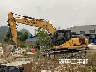 钦州柳工CLG922E挖掘机实拍图片