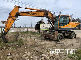 江苏-常州市二手现代R210W-9挖掘机实拍照片