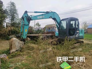 江苏-淮安市二手神钢SK75-8挖掘机实拍照片